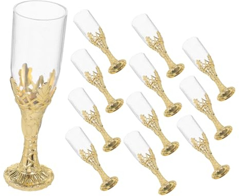 PRETYZOOM 12pièces Lot de Gobelets Médiévaux Coupes à Vin Décoratives Gobelets pour Fêtes et Cérémonies Religieuses