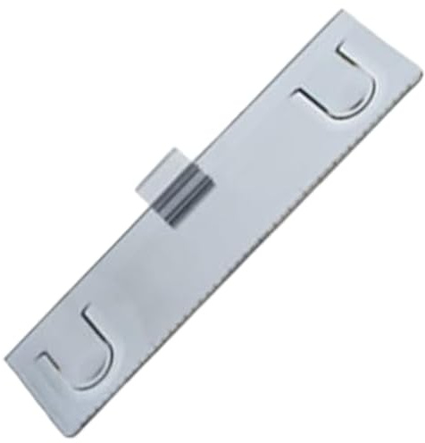 Dokumentenhalter zum Tippen, 3 x 9, 5, zum Anklemmen, grauer Kunststoff-Monitor, Dokumentenhalter für Laptop, Tablet oder PC beim Arbeiten, Lernen
