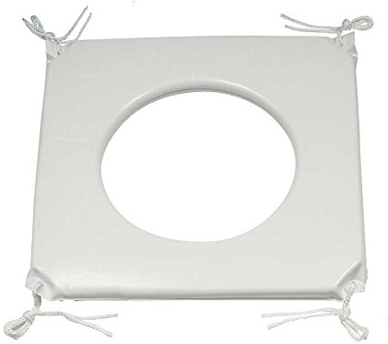 Behrend Toilettenstuhlkissen, Toilettenkissen, Toilettenstuhlpolster, Folie, abwaschbar