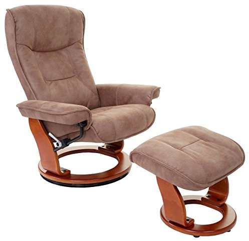 Robas Lund MCA Relaxsessel Hamilton - antikbraun, honigfarben | Fernsehsessel, Sessel, Stoff/Textil, 150kg belastbar
