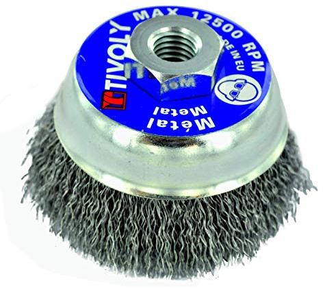 Tivoly XT202520134 Brosse Coupe Acier Ondulé Technic Ø80Mm -M14