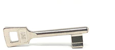 ABUS Universal Schlüssel ES BB Nr. 06 - Grau - Metall - Zylinder - Schloss - Türen und andere verschlossene Bereiche sichern