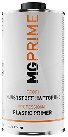 MG PRIME Kunststoff Haftgrund Dose 0,5 Liter 500 ml transparent | Haftvermittler für Kunststoff, stellt schlüssige Verbindung zu Lack her, ergiebig, einfach zu verarbeiten, Made in Germany