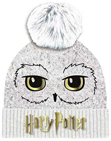 Harry Potter Hedwig Unisex Mütze weiß Fan-Merch, Filme, Hedwig