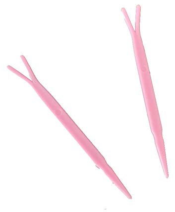 Brussel 100pcs Y Tipo di Trucco Occhi di Montaggio Forcella Stick Y-forma Palpebra Forcelle di Montaggio per Doppia Palpebra Trucco Strumenti Rosa