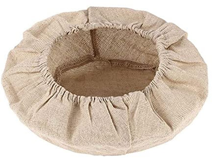 Fairnull Bread Proofing Bowl Cover Super Soft Good Round Baking Dough Basket Cover Liner 30cm