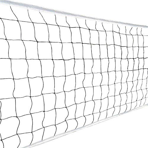 JMYSD Rete da pallavolo, Rete da Beach Volley dedicata, Rete da pallavolo Professionale all'aperto con Cavo in Acciaio per Aerei, Rete da pallavolo in Acqua per Piscina Fuori Terra