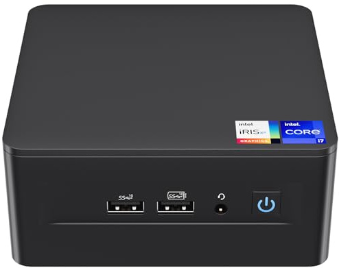 Intel NUC 12 Pro, für ASUS NUC12 Pro Wall Street Canyon Mini PC, 0GB RAM, 0GB SSD, Intel Core i7-1260P CPU (18M Cache, bis zu 4,70 GHz), WiFi 6E, BT 5.2, 2*Thunderbolt 4 (NUC12WSHi7)
