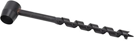 Trapano Manuale, Trapano a Coclea Manuale Nero Trivella Manuale Trapano a Mano Manuale Trivella a Foro Trivella a Mano Trapano Per Legno Per Foratura Per La Lavorazione del Legno(16-230mm)