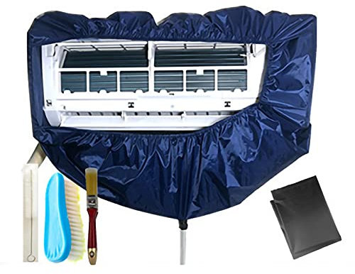 GODFSAHG Couvercle de Nettoyage pour climatiseur Kit de Nettoyage divisé Kit de Nettoyage pour climatisation Murale Kit de Nettoyage pour Lavage de la poussière Sac de Protection pour Clima