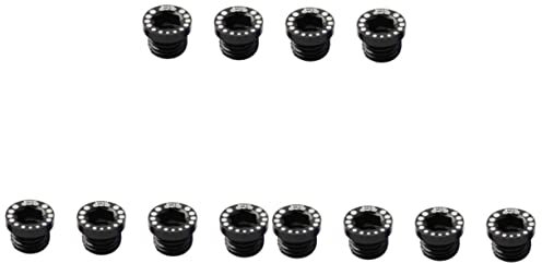 Gogogmee 12 STK Radfahren v Bremsbolzen ersatzteile Mountainbike Mountain Bike lauflernwagen bremsschrauben Ersatzschraube Schraube aus Aluminiumlegierung Fahrradbremsschraube Black