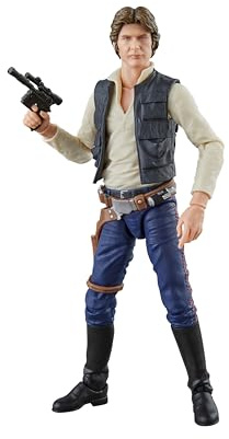 Star Wars Hasbro The Black Series, Han Solo, action figure premium collezionabile ispirata al film nuova speranza, da 15 cm