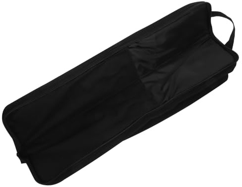 BESPORTBLE Drumstick Tasche mit Reißverschluss Strapazierfähige Aufbewahrungstasche für 4 Paar Schlagzeug Percussion Schlägel Kompakte Tragetasche mit Tragegriff Wetterfestes Material