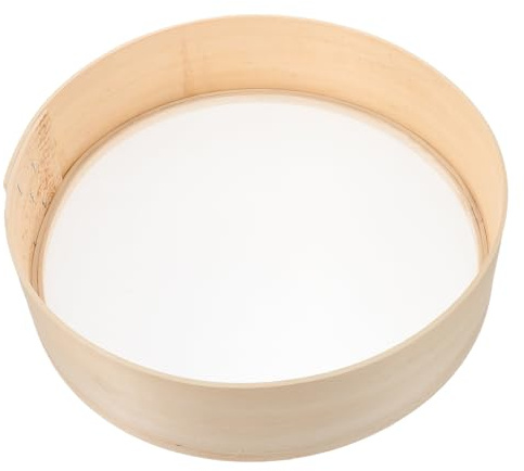 OUNONA De Harina De Madera para Cocina Filtro De Polvo para Hornear Herramienta Práctica para Tamizar Harina