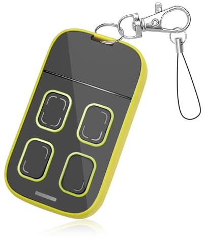 Momowin Mando a Distancia Garaje, Mando Puerta Garaje Universal con 4 Pulsadores para Puertas de Garaje, Puertas Eléctricas, Puertas Correderas