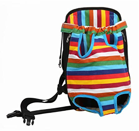 XKUN Hunderucksack Hundeträger Reisen Atmungsaktiv Weiche Haustier Hund Rucksack Welpen Chihuahua Für Kleine Hundetaschen Haustierbedarf Hund Zubehör-As The Picture,XL