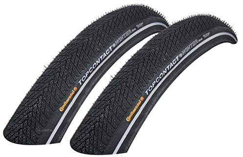 2X Continental Top Contact Winter II Premium 37-622 Reflex 28x1 3/8 x 1 5/8