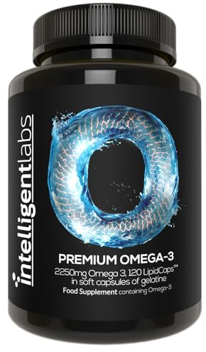 Omega 3 Triglyceride Fish Oil Softgels, Brain & Heart Health, 40-Day Supply | 1224mg EPA & 816mg DHA. Contributes to the normal function of the heart and normal brain function. Zero fishy burps.