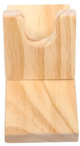 ANDRESLAD Heißklebepistole Holzständer Langlebiger Halter Für Hot Glue Sprayer Stabiler Diy Organizer Zur Aufbewahrung Handwerklicher Haarschmuck-zubehör Hitzebeständiger Holzablagehalter