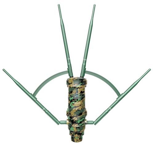 WAVLINK Outdoor WiFi Extender AC1200 Wireless Access Point with Active POE, High Power Dual Band 2.4G+5G Weatherproof Outdoor WiFi Repeater WiFi Range Extender,Mesh Extender 4x7dBi Omni Antennas