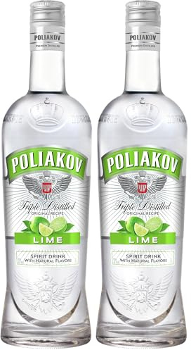 POLIAKOV Lime 70cl - 32% vol. (Lot de 2)