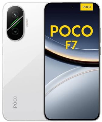 XIAOMI POCO F7 5G 12 GB/512 GB Bianco (White) Doppia SIM，caricatore non incluso