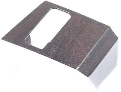 Car Decoration Accessories For Toyota For Tundra For Sequoia 2022-2024 ABS Car Electronic Handbrake Button Frame Cover Trim Sticker Interior Decoration Strips(Oak wood grain)