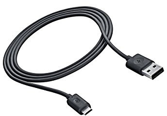 Microsoft / Nokia Handy USB Datenkabel - Ladekabel - für kompatible Microsoft Mobiltelefone mit Micro USB Anschluss