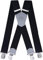 Ranger Herrenhosenträger X Form robust Dx50 2, Schwarz 3, Einheitsgröße