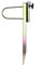 MAGT Punta Ferro per ombrelloni, Heavy Duty Ferro Sun Beach Pesca del Supporto dell'ombrello della Sabbia Parasol di Ancoraggio for Il Giardino Esterno di Viaggio