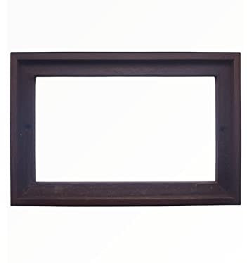 Italienische handgefertigte Keramikfliesen mit orangefarbenen Rosen, 10 x 3,4 cm, 3 bis 6 Fliesenrahmen (4 Fliesenrahmen)