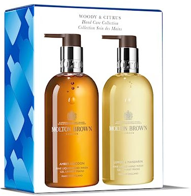 Molton Brown Woody & Citrus handvårdskollektion presentset – 2 x 300 ml