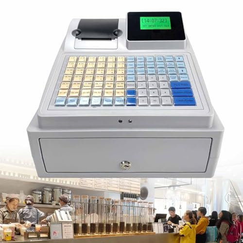 Registrierkasse, Cash-Management-System, Elektronische Registrierkasse Mit Kassenschublade, SchlüSseln Und PasswöRtern Zum ÖFfnen FüR Kleine Unternehmen, Einzelhandel