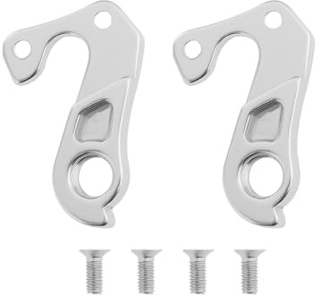 ECSiNG Lot de 2 Crochets Dérailleur Arrière Vélo 5,5 X 3,4 Cm Alliage d'aluminium Dérailleur Arrière Vélo Crochet Dérailleur Arrière Compatible avec Lapierre Froggy Compatible avec Lapierre Zesty