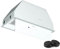 Klarstein Ventimate Integrated Cooker Hood, 60cm Canopy Kitchen Hood, 390 m³/h Airflow, Touch Control, Energy Efficiency A+, Quiet DC Motor, LED Lighting, Carbon Filter, White