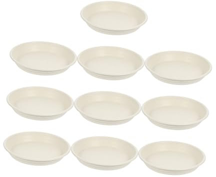 JOINPAYA 10piezas Base De Maceta Duradera De y Plástico Bandejas Prácticas para Macetas para Plantas para Jardín