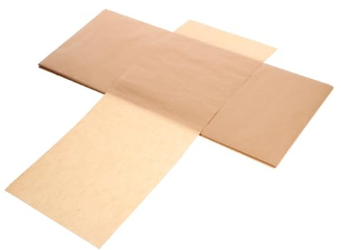 VERDANVERSE 120 feuilles Papier Sulfurisé de Cuisson pour Friteuse à Air Résistantes Chaleur Huile pour Congélation et Déshydratation de Cuisine Antiadhésifs Couleur