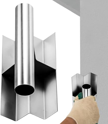 Hiemible Truelle De Finition,Spatule en Acier Inoxydable Haute Résistance | Truelles À Main De Maçonnerie,pour Maçonnerie, Construction, Rénovation Domestique, Application de Bande à Joint