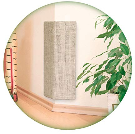 Premium Eck-Kratzbrett Sisal Beige für Innen- und Außenecken (3 Stück 28x80cm)