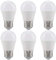 Ampoule LED Globe, 6 Pcs Ampoule LED E26 Ampoule G45 Ampoule éclairage Accessoires Pour Diverses Occasions, Couloirs, Toilettes,Entrepôts, Hôtels
