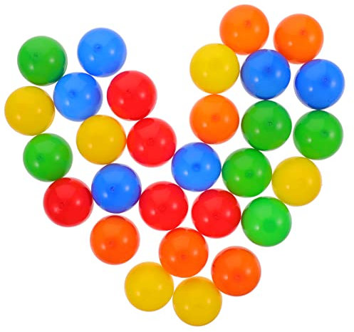 OATIPHO 20st Bingo- Nummer- B?lle Bierspielkugeln. Tombola Rollender Ball Tischtennisball Anzahl Pong-bälle Bingo Calling B?lle Bunter Bingoball Bierspielbälle Plastik Billard