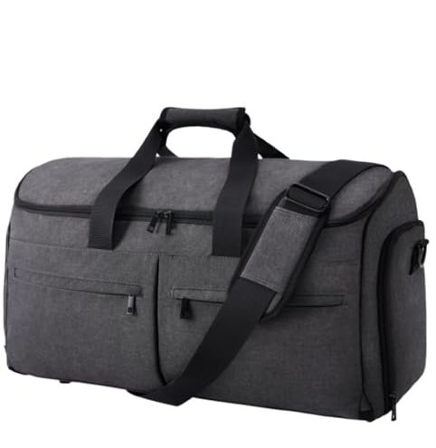 Reise Kleidersack Reisetasche Umwandelbare Kleidersäcke Für Die Reise Mit Schuhfach, 2-in-1-Kleidertasche Handgepäck-Kleidersack Kleidersäcke für Reisen (Color : A, Size : 22.1 * 10.2 * 12.9in)