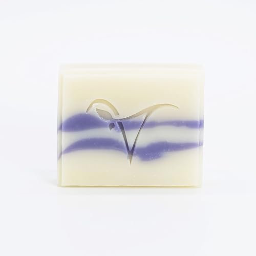 Lavendel Hand und Duschseife, feste Seife, Körperseife, biologisch abbaubare Seife, natürliche Pflanzenseife Stück, Duschseife Männer, Soap, 100g