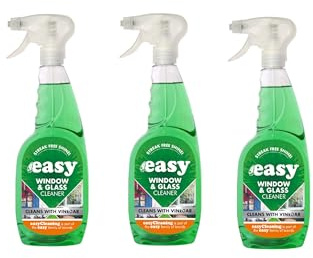 Easy Window & Glass Cleaner Trigger 750ml Pack of 3