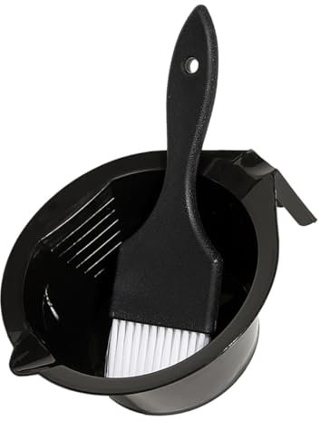 FRCOLOR Haarfärbepinsel-schalen-set 1-teiliges Schalenpinsel-set Haarfärbepinsel Und Kamm Kompakt Für Den Salon- Oder Heimgebrauch