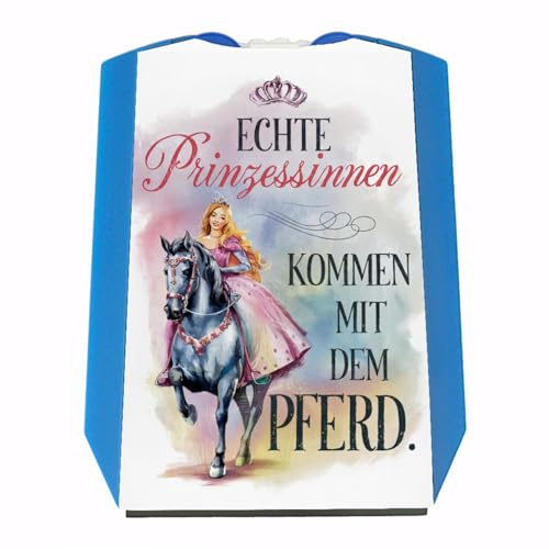 speecheese Echte Prinzessinnen reiten Pferde Parkscheibe Witzig für Pferdeliebhaber mit Spruch