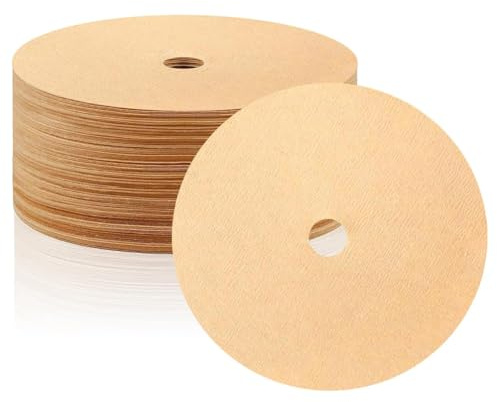 casstaly Filtres à Café pour Percolateur - 300 Filtres à Café à Disque de 3,75 Pouces pour Percolateur - Filtres à Percolateur Jetables Non Blanchis