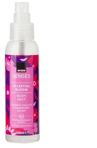 Avon Senses - Spray per il corpo Celestial Bloom floreale/fruttato