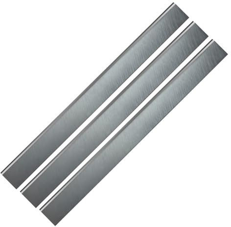 LLMWFA Couteau de raboteuse 3 pièces 305 * 25 * 3mm, lames TCT remplacement for à 4 côtés, fraiseuse verticale presse