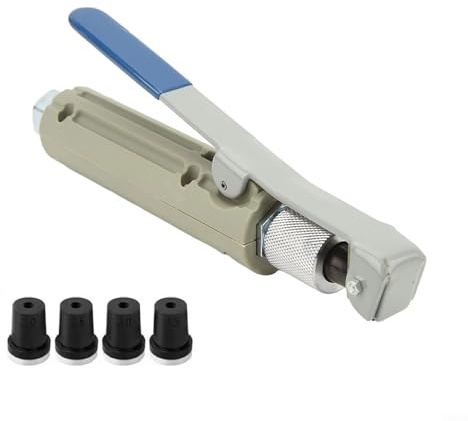 Zoegneer Mobil pneumatisk sandblaster stålkropp med halkfritt handtag för rostborttagning och rengöring, inkluderar fyra munstycken 2 mm 2,5 mm 3 mm 3,5 mm, lätta bärbara fungerar